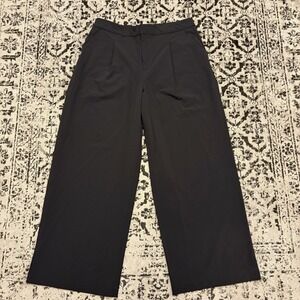 Figs Pro Wide Leg Pants Women Size XL Black Scrubs Medical Nurse NEW